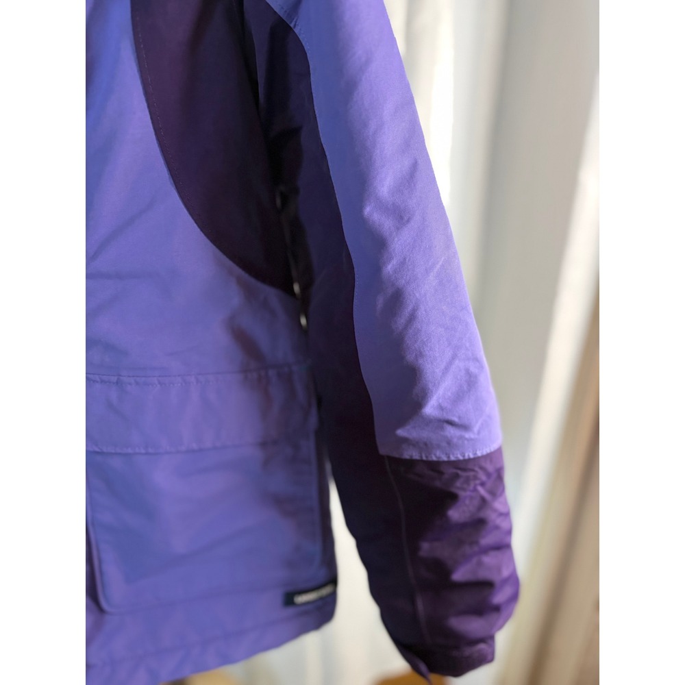 Lands‎ End Kids Girls Purple Insulated Waterproof Winter Jacket Size M 10 12 - Picture 4 of 7